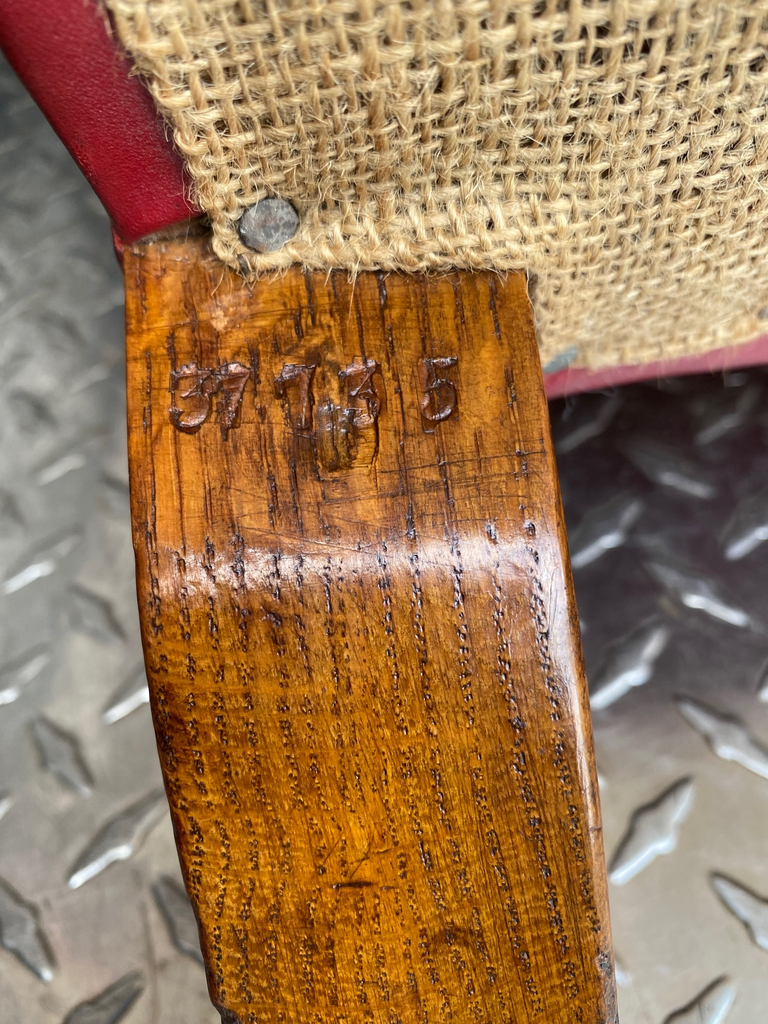 a rare pair of howard & sons antique leather club arm chairs