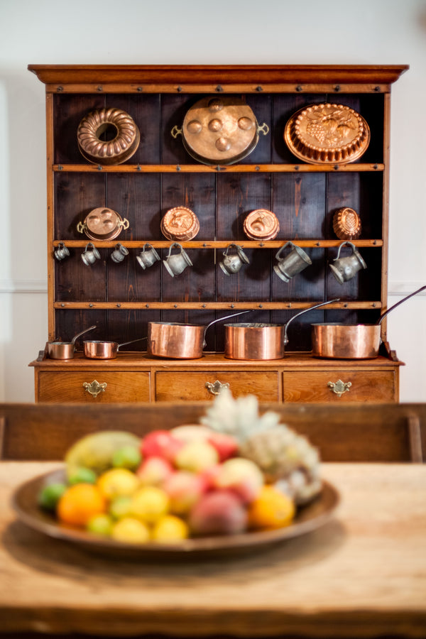 antique golden oak yorkshire kitchen cupboard dresser