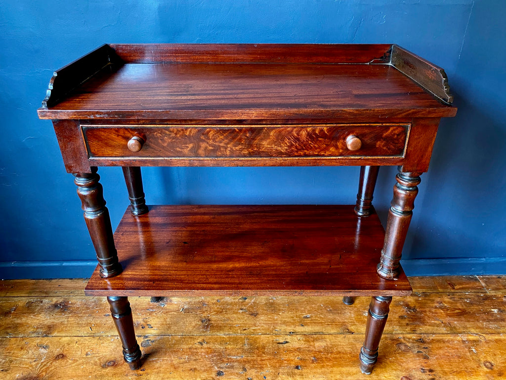 early antique regency william wilkinson mahogany side table console circa 1810