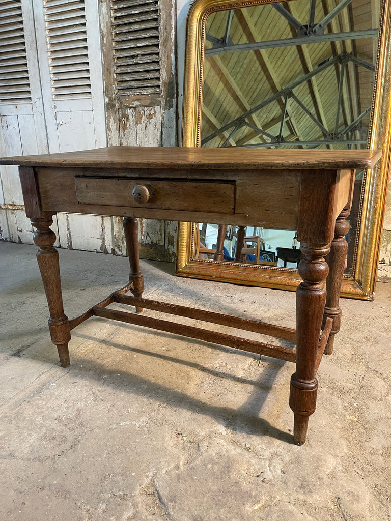 antique english elm kitchen dining table