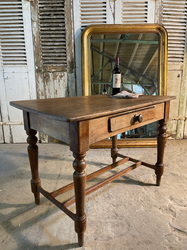 antique english elm kitchen dining table