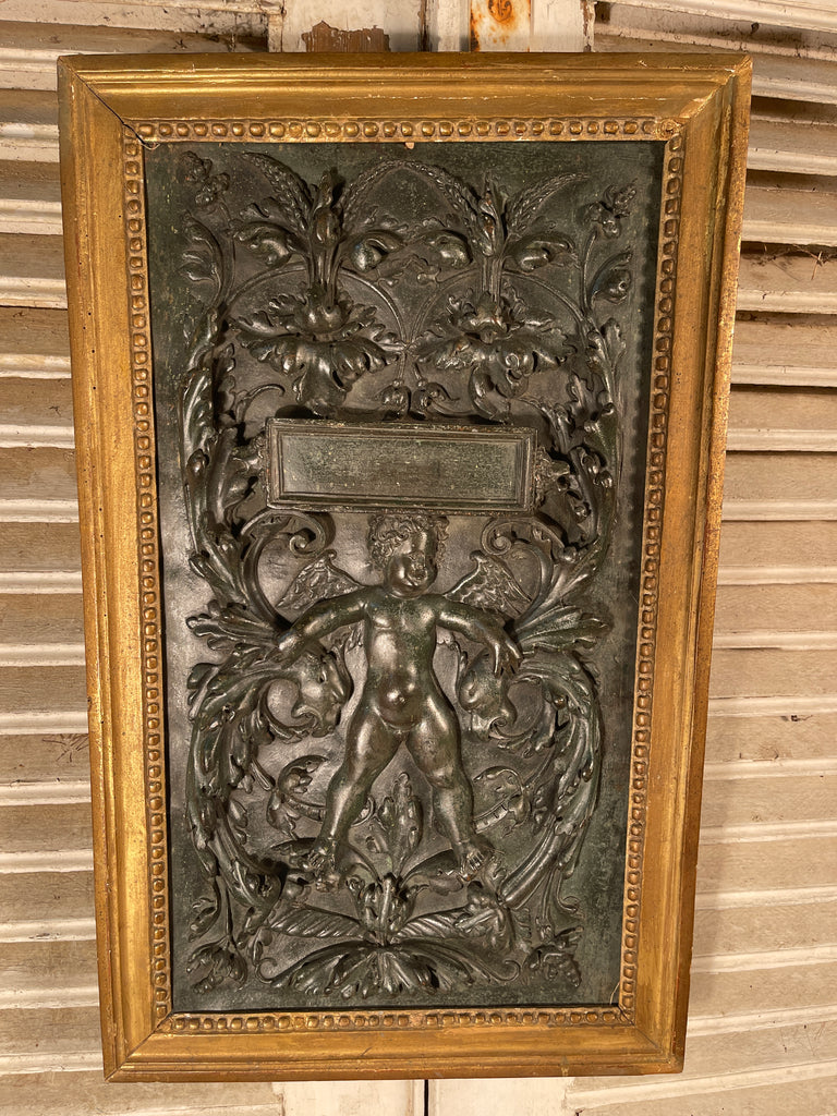 antique 16th century renaissance copper repoussé hanging wall panels