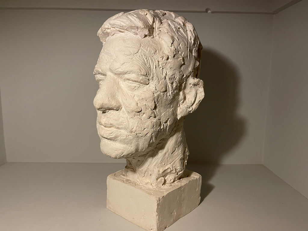 a rare and exceptional signed bust by the highly sought after sculptor irena  sedeckla