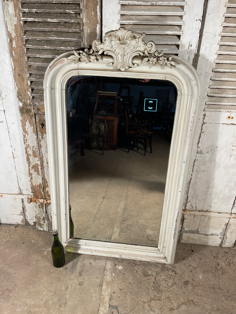 antique french louis philippe statement wall floor mirror circa 1880
