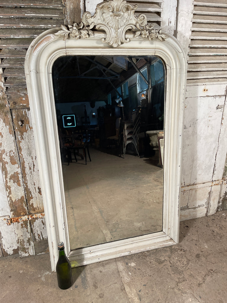 antique french louis philippe statement wall floor mirror circa 1880