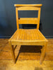 antique vintage beech kitchen chapel dining chairs