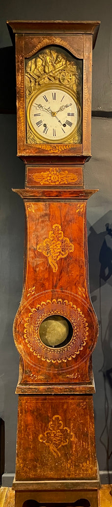 antique continental french comtoise clock