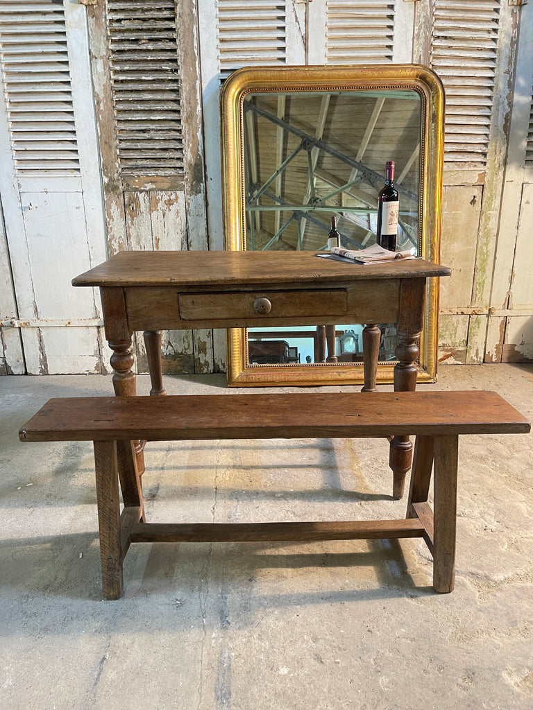 antique english elm kitchen dining table