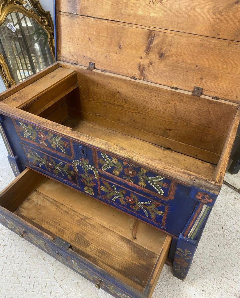 antique swedish marriage cabinet drawer chest circa 1790