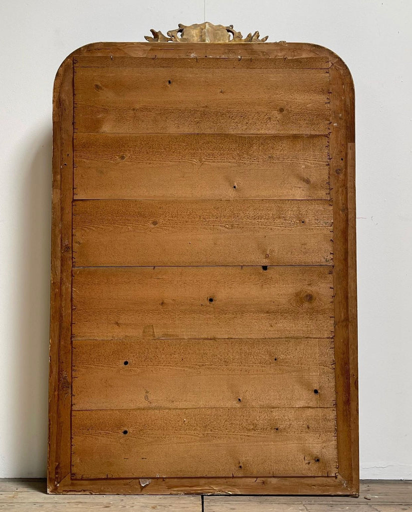 beautiful antique french louis xv gilt & gesso hallway living room bedroom mirror circa 1740