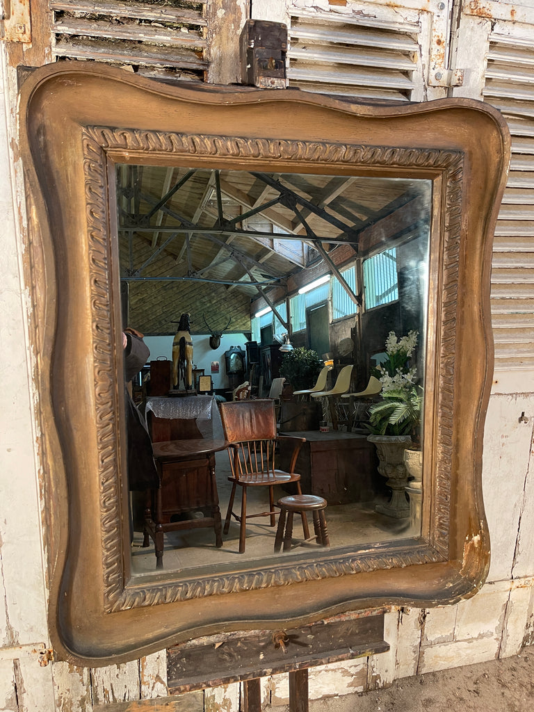 antique french giltwood bedroom bathroom mirror circa 1880