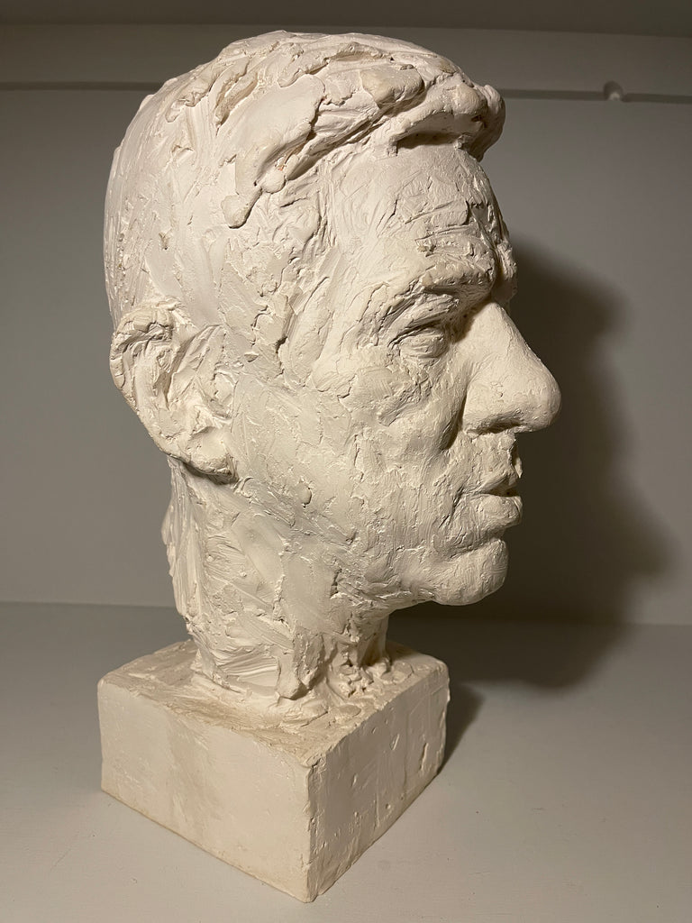 a rare and exceptional signed bust by the highly sought after sculptor irena  sedeckla