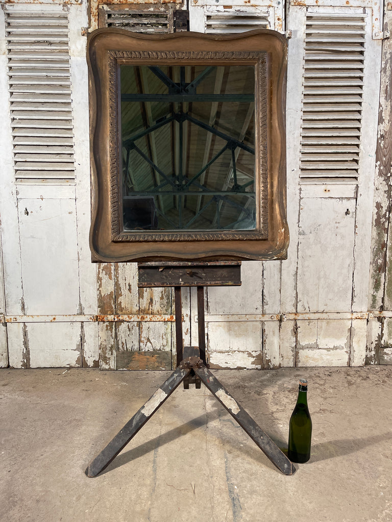 antique french giltwood bedroom bathroom mirror circa 1880