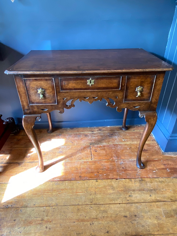 beautiful george i oak lowboy circa 1745 stunning example