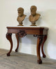 antique marble console table