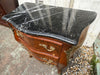 antique french napoleon iii serpentine commode chest of drawers