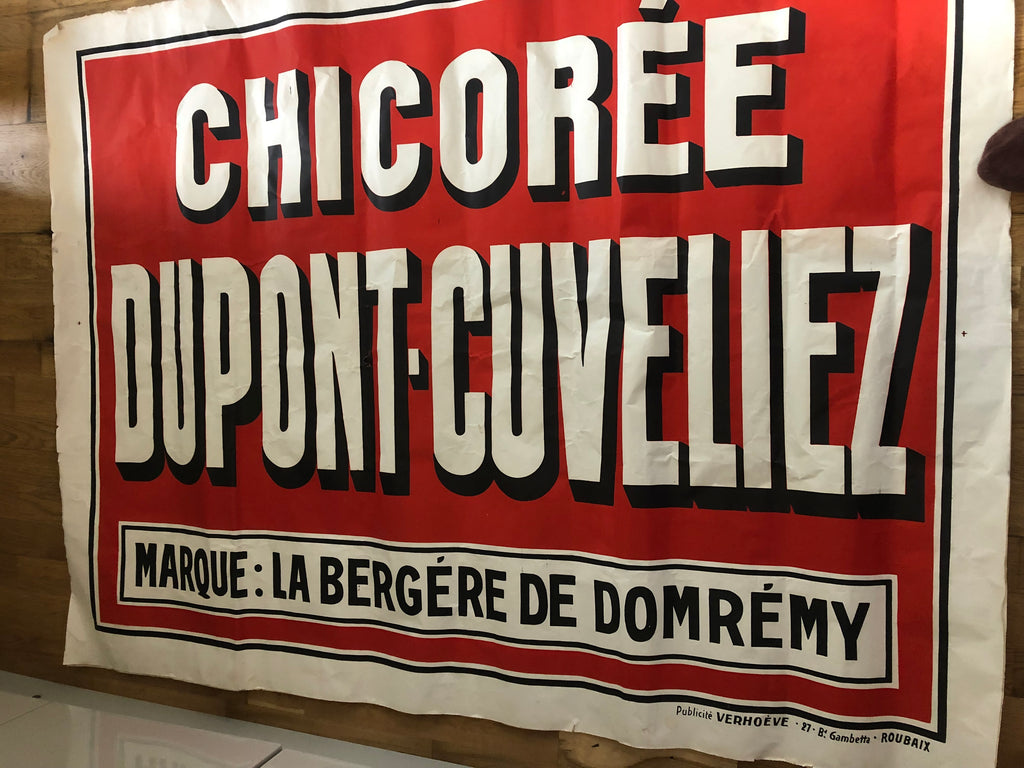 fabulous 1920’s/30’s large french advertising poster boards