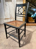 rare antique regency ebonised bamboo cane sussex chair circa 1811