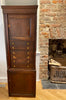 antique station masters mahogany cabinet