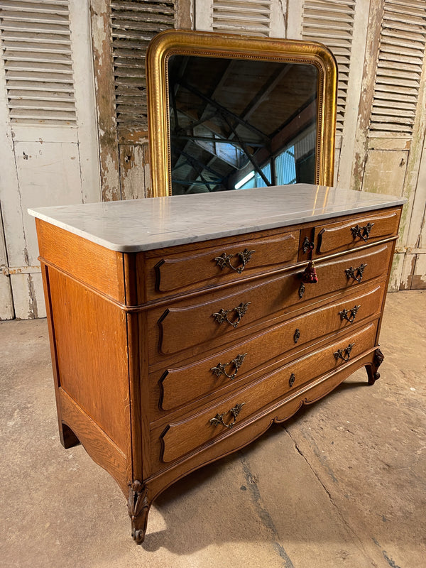 exceptional antique french empire commode  chest drawers