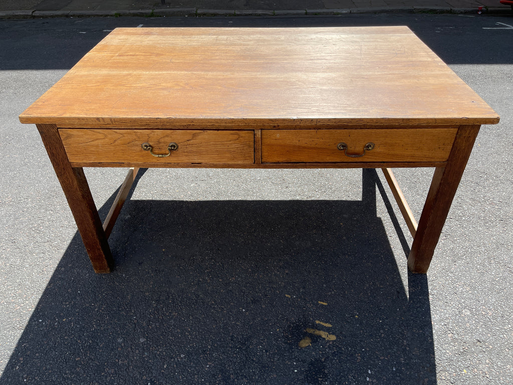 antique oak double sided kitchen table