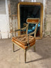 early antique painted regency accent side chair