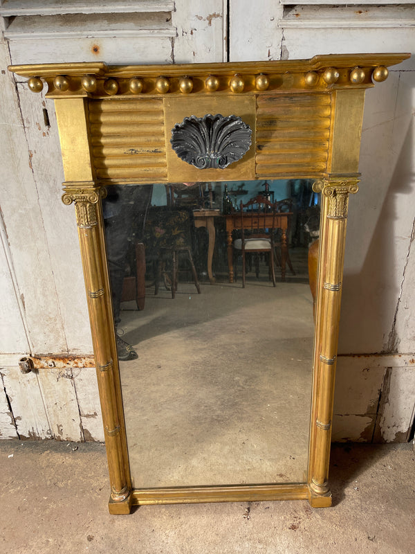 antique georgian regency pier mirror