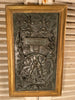 antique 16th century renaissance copper repoussé hanging wall panels
