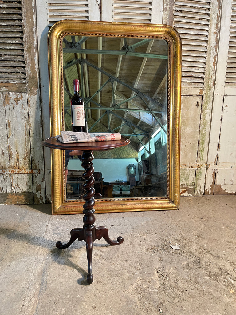 antique mahogany wine table