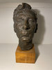 a rare sculptural bust of actor  kenneth williams by sought after sculptor irena sedeckla