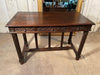rare early antique french carved oak monastery centre console table circa 1820