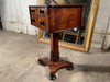 antique flame mahogany station masters ticket drawers from broad  street railway station circa 1850
