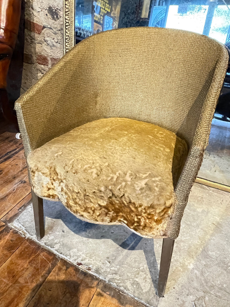 art deco lloyd loom 1930’s chair
