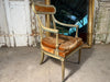 early antique painted regency accent side chair