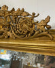 stunning large 6ft mirror antique french louis xv gilt & gesso hallway living room bedroom mirror circa 1740
