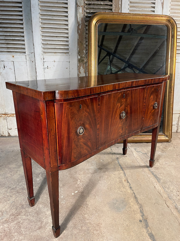 antique early georgian wine cooler console table