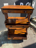 antique rosewood victorian drawers console shelf