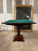 exceptional antique regency rosewood card games console table circa 1830