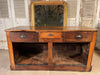 antique french walnut haberdashery shop drawers counter kitchen island