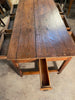 antique french provincial elm farmhouse table