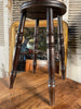 antique elm tavern stool seat