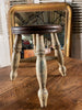 antique elm milking stool seat