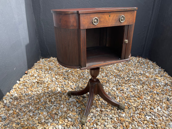 antique georgian mahogany console table bedside table