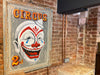 large vintage circus advertising sign wall art picture