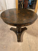 a beautiful japanned english country house centre table