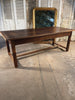 antique french provincial farmhouse oak refectory dining table