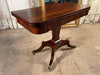 exceptional antique regency rosewood card console table