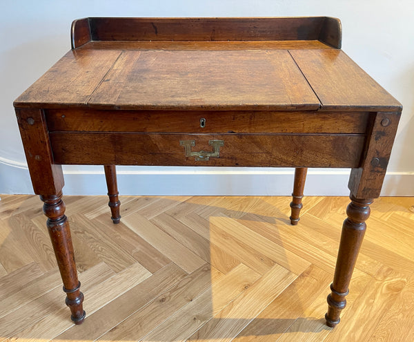 antique mahogany campaign desk