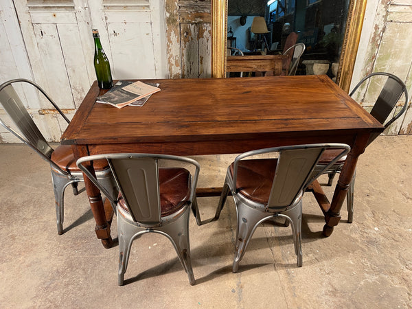 antique french provincial fruitwood table