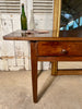 antique french provincial fruitwood single plank refectory farmhouse kitchen serving table circa 1850